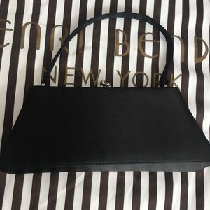 Little black clutch bag elegant retro 90’s or Y2K